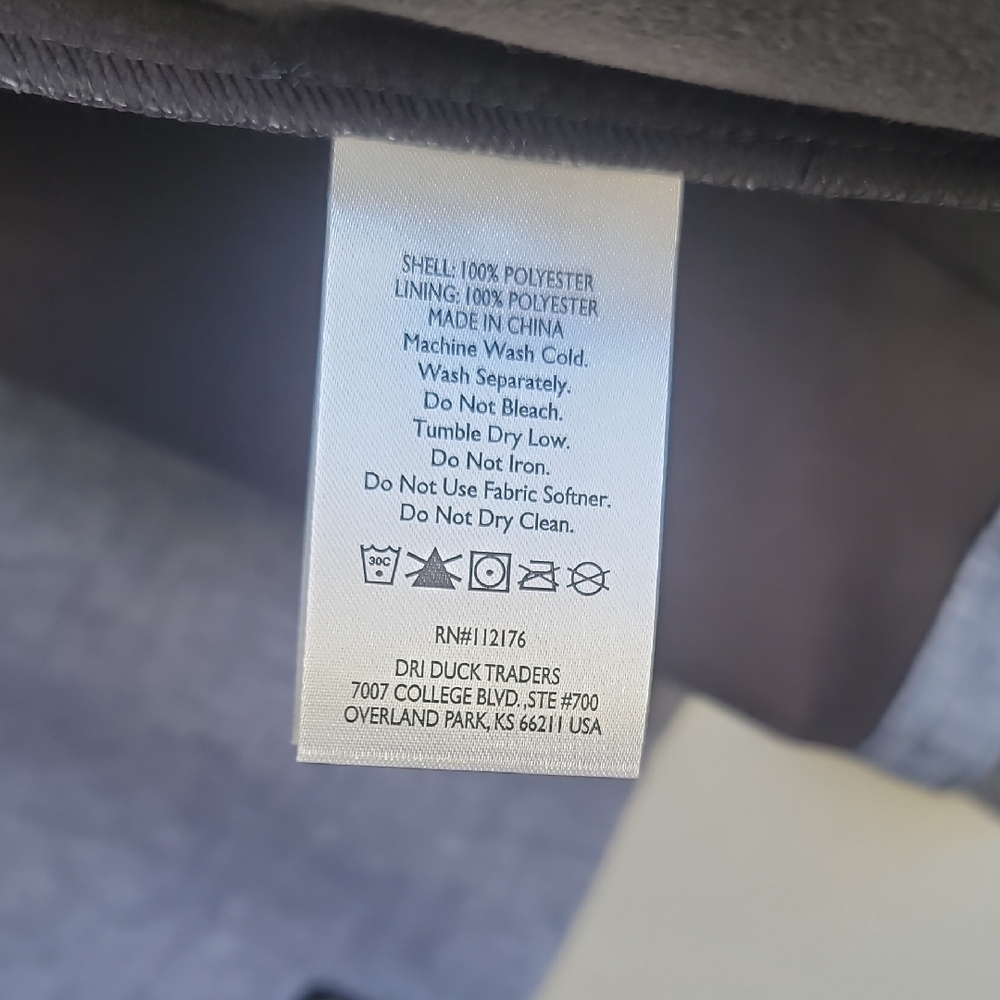Men's Navy and Gray Performance Jacket - Picture 13 of 14